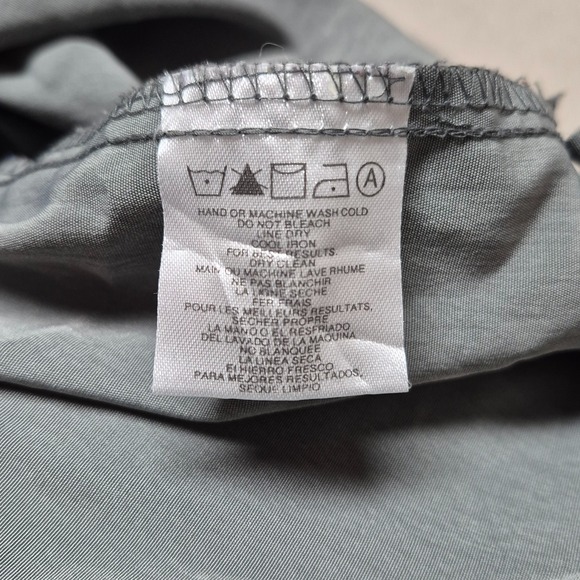 Vintage Harley Davidson Mens XL Casual Button-Up Short Sleeve Shirt Dagger Gray - Picture 9 of 9